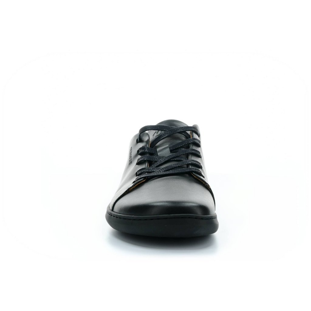 Skinners Walker II Leather Black/Black Barfußsneakers