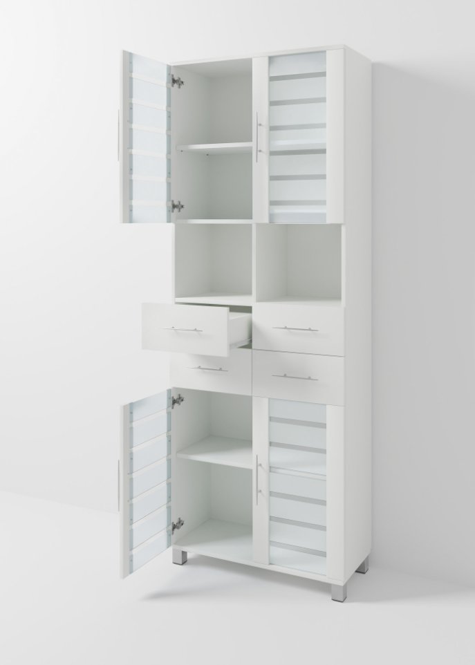 Badezimmer Hochschrank breit
