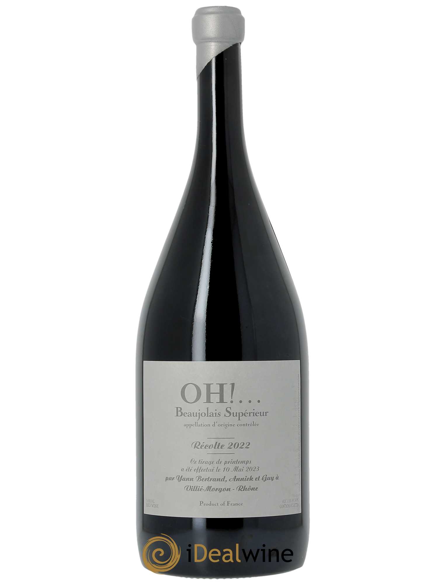 Beaujolais OH Les Bertrand  2022 - Lot de 1 Double-magnum