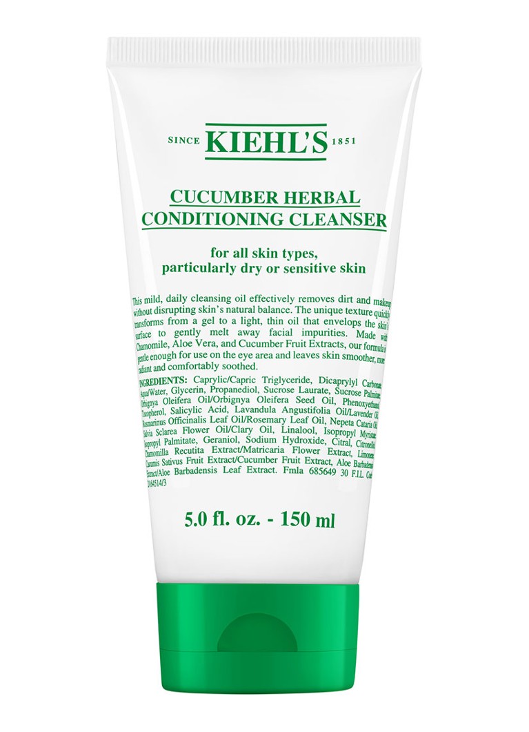 Kiehl's Herbal & Cucumber Nawilżający żel do mycia twarzy