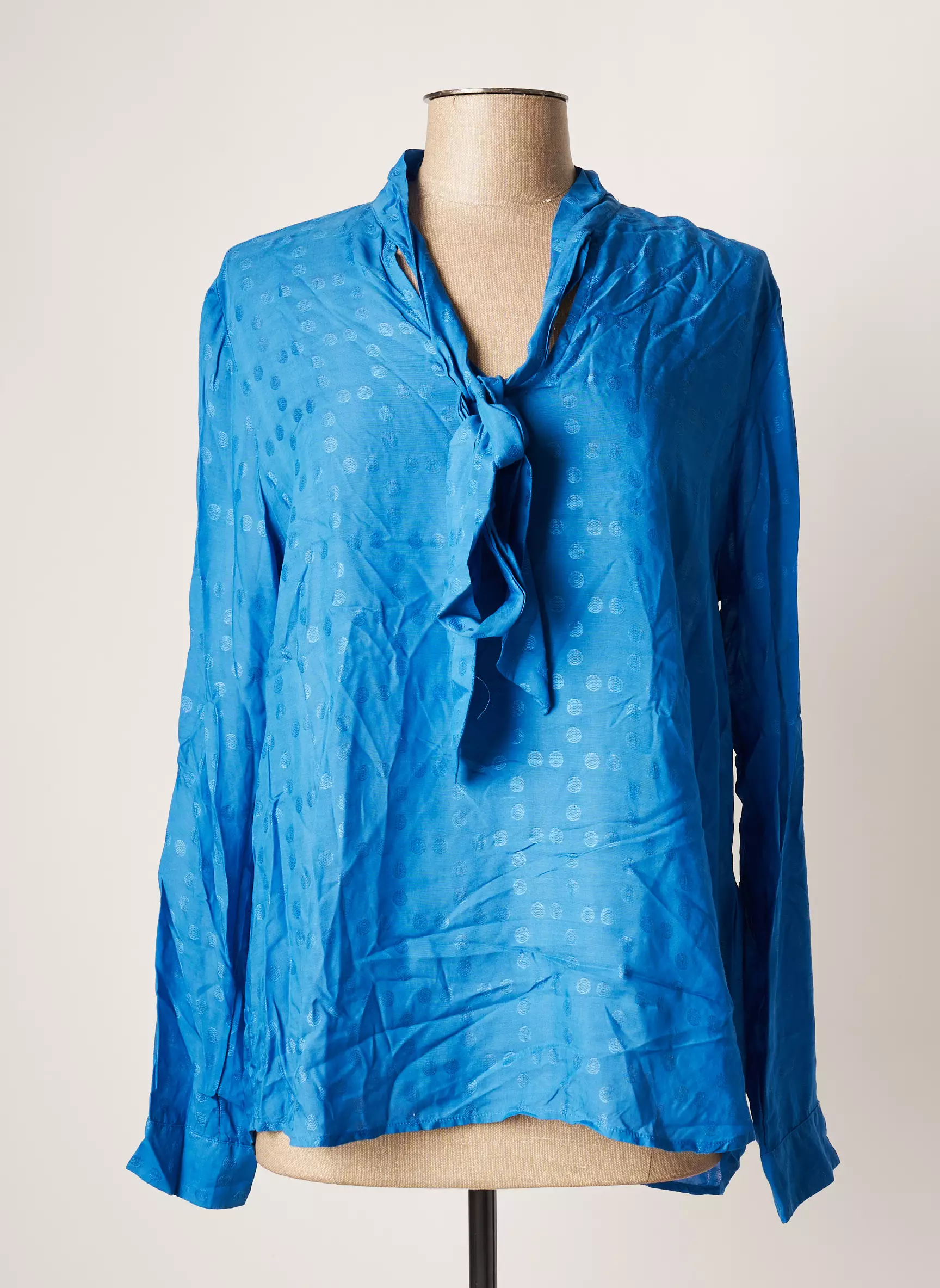 Garcia Blouses Femme couleur bleu