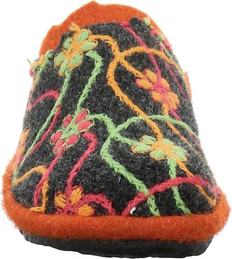 WESTLAND Hausschuh Lille 100, orange-multi