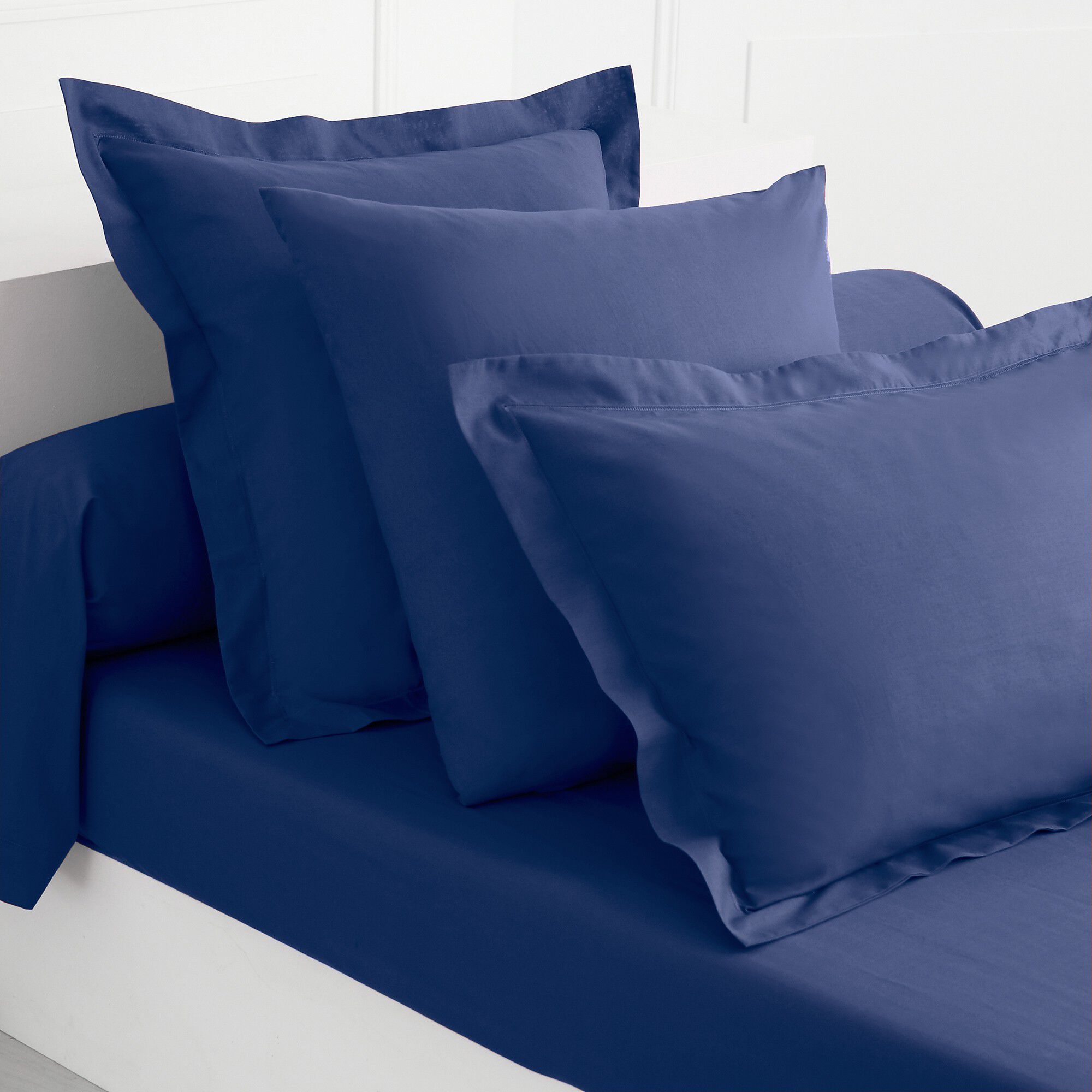 Linge de lit uni coton