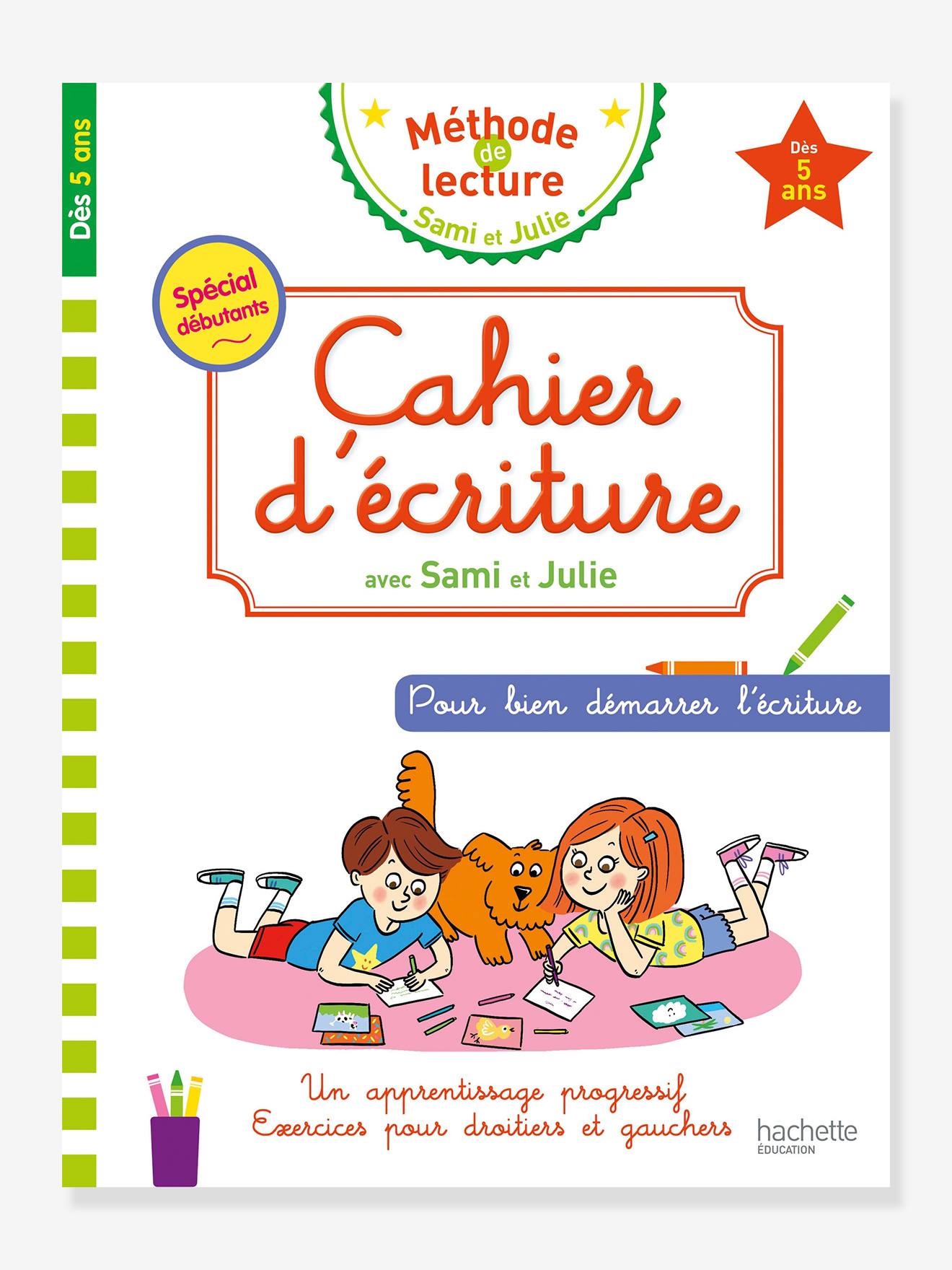 Cahier d’écriture avec Sami et Julie