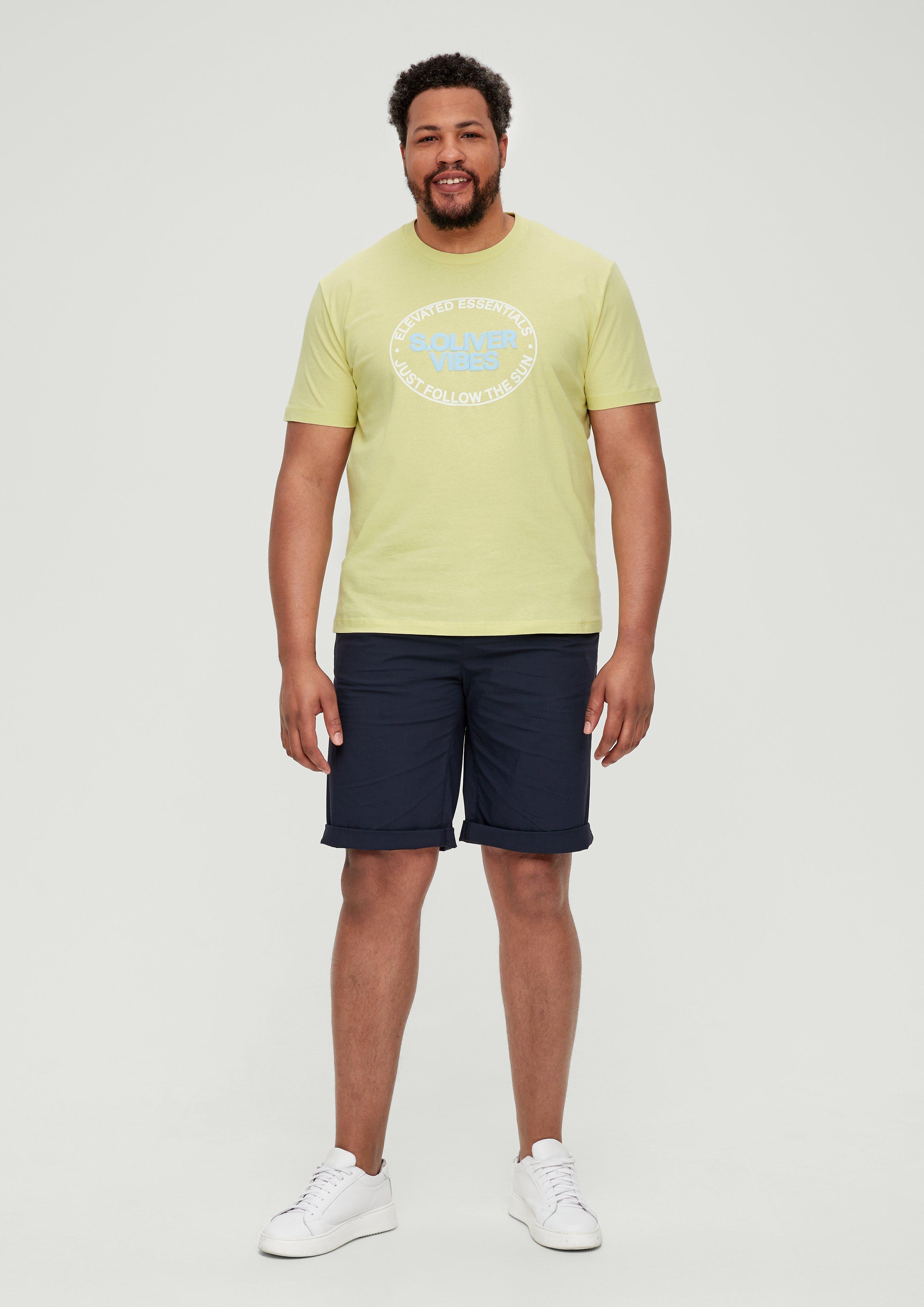 Baumwollshirt mit Frontprint  2135537-70D1