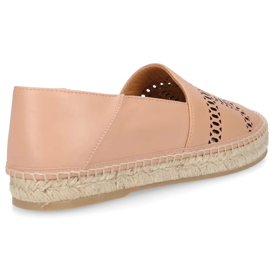 Tod's - Espadrilles Slip-ons KATE Kalbsleder - rosa
