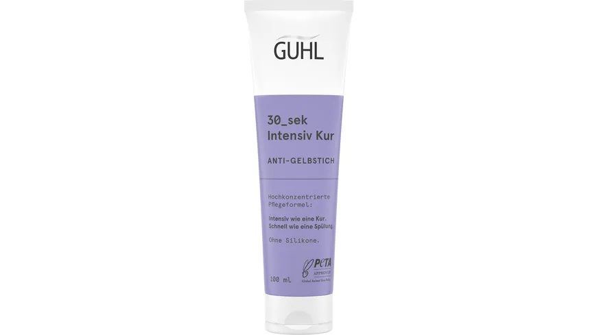GUHL 30_sek Intensiv Kur Anti-Gelbstich 100 ml