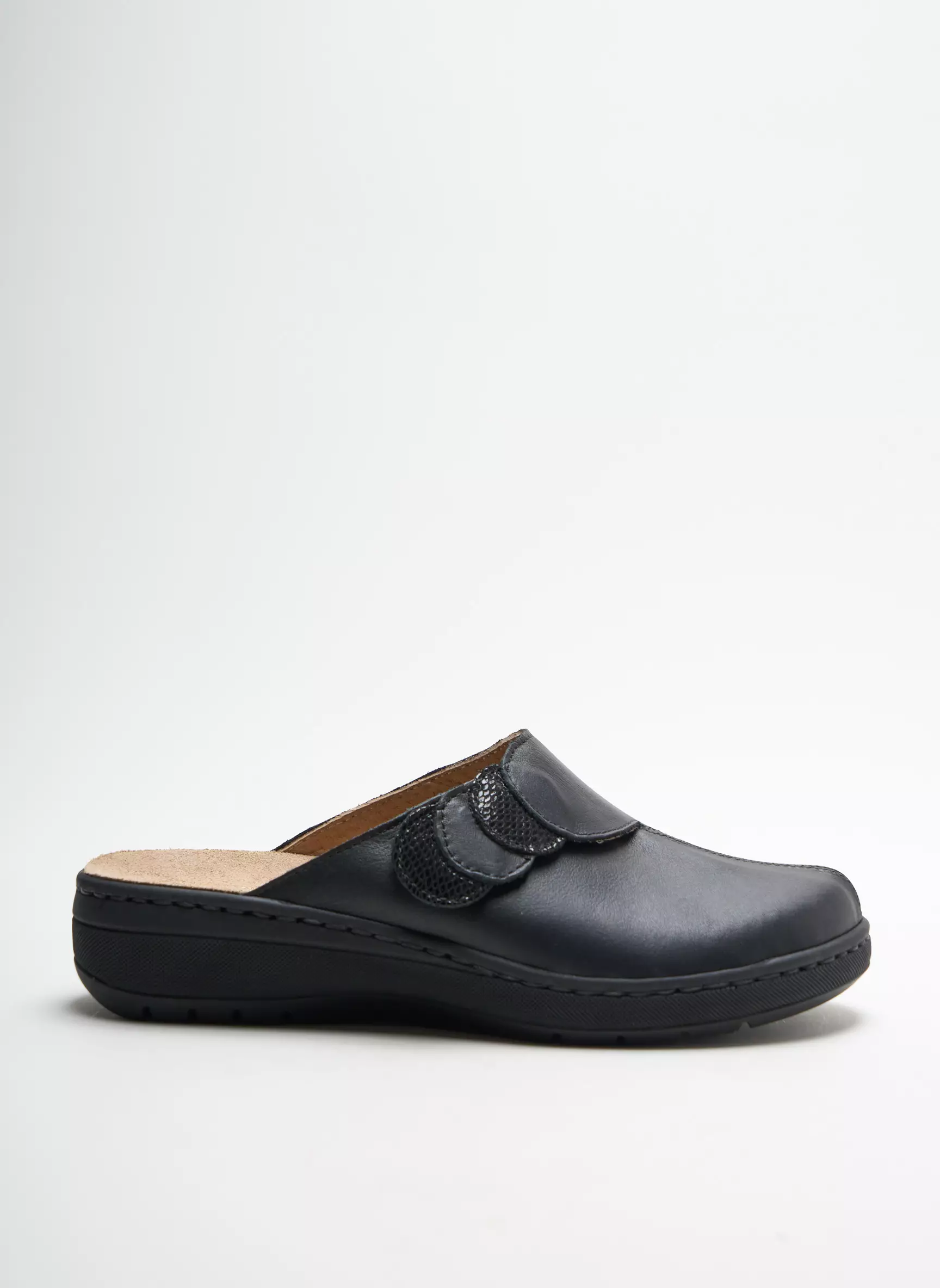 Semelflex Mules Sabots Femme couleur noir