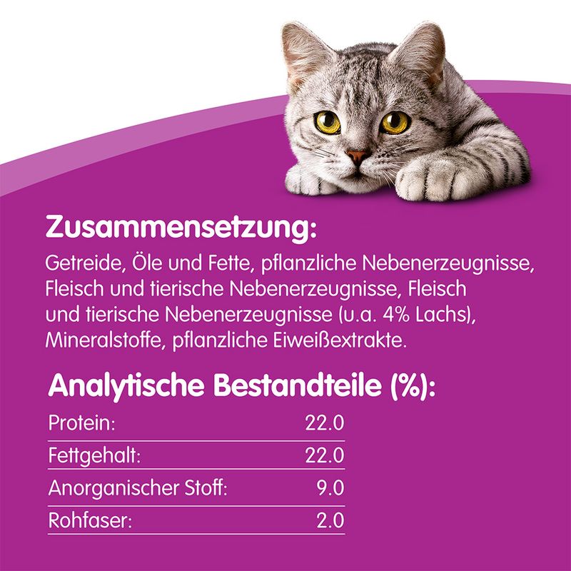 Mixpaket Whiskas Knuspertaschen 16 x 60 g