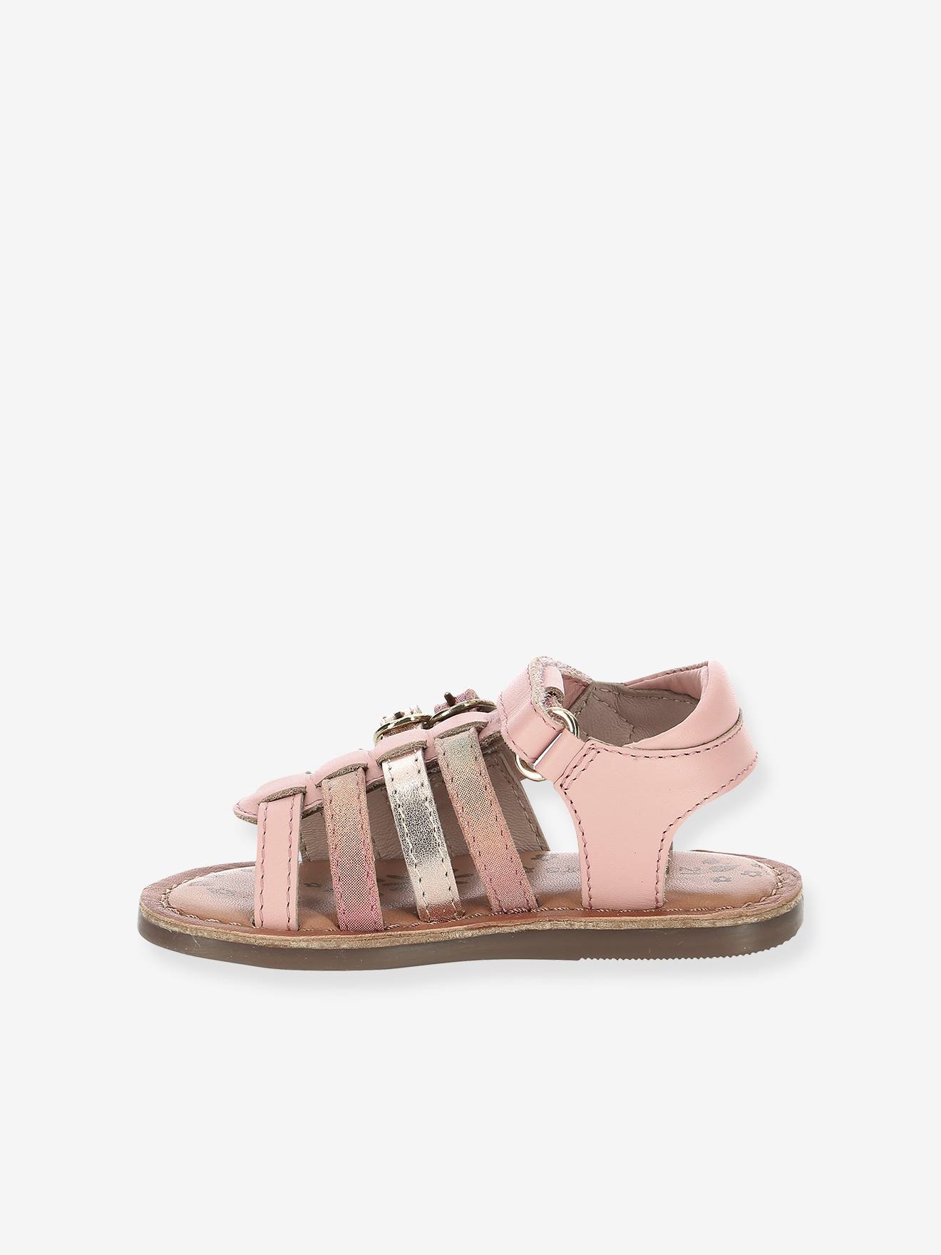 Kickers Mädchen Sandalen DIVETA KICKERS - zartrosa