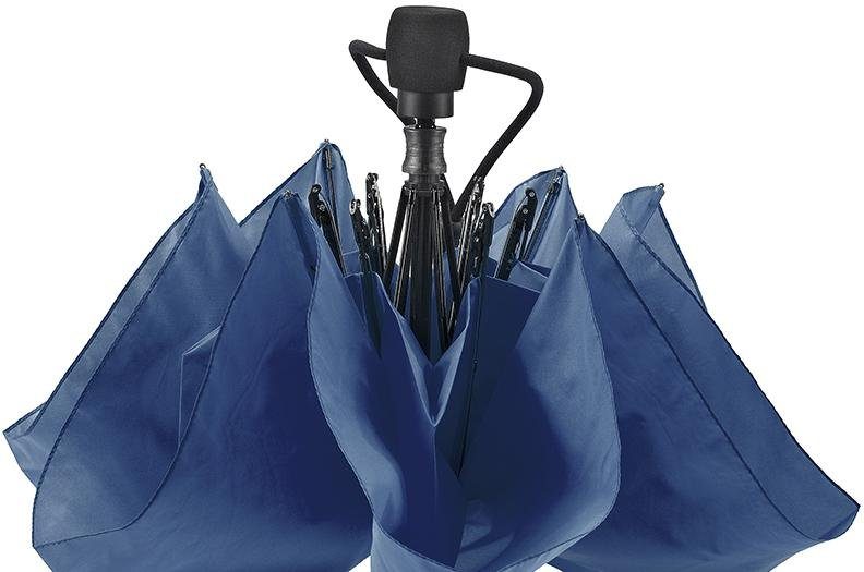 EuroSCHIRM® Taschenregenschirm light trek® ultra, marine, extra leicht