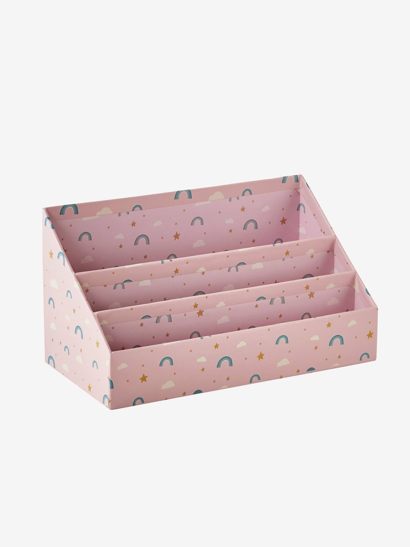 Vertbaudet Kinder Schreibtisch-Set REGENBOGEN - rosa