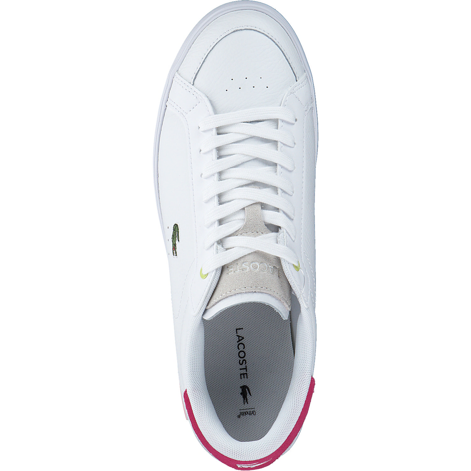 Lacoste Powercourt 46SFA0018, Schnürschuhe, Damen, Weiß