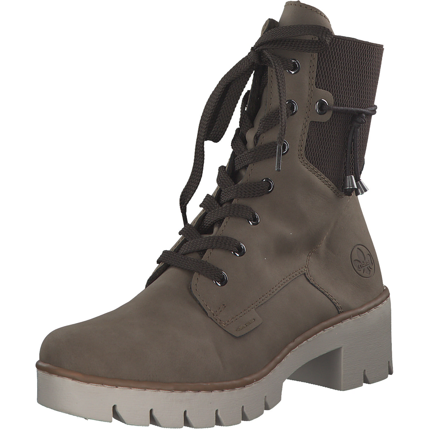 Rieker X5720, Stiefeletten, Damen, leinen/brown