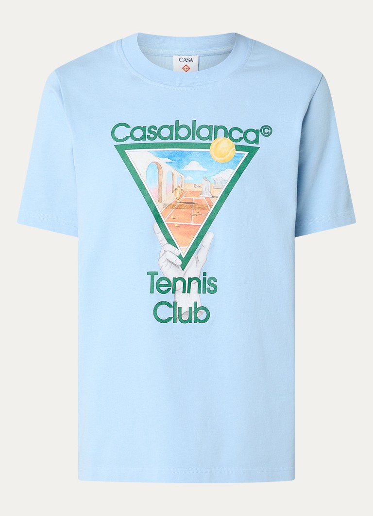 Tričko Casablanca Metaphysical Tennis Icon z organické bavlny