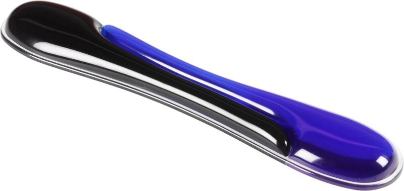 Kensington Duo Gel Handgelenkauflage für Standardtastaturen 62397 Blau, Schwarz