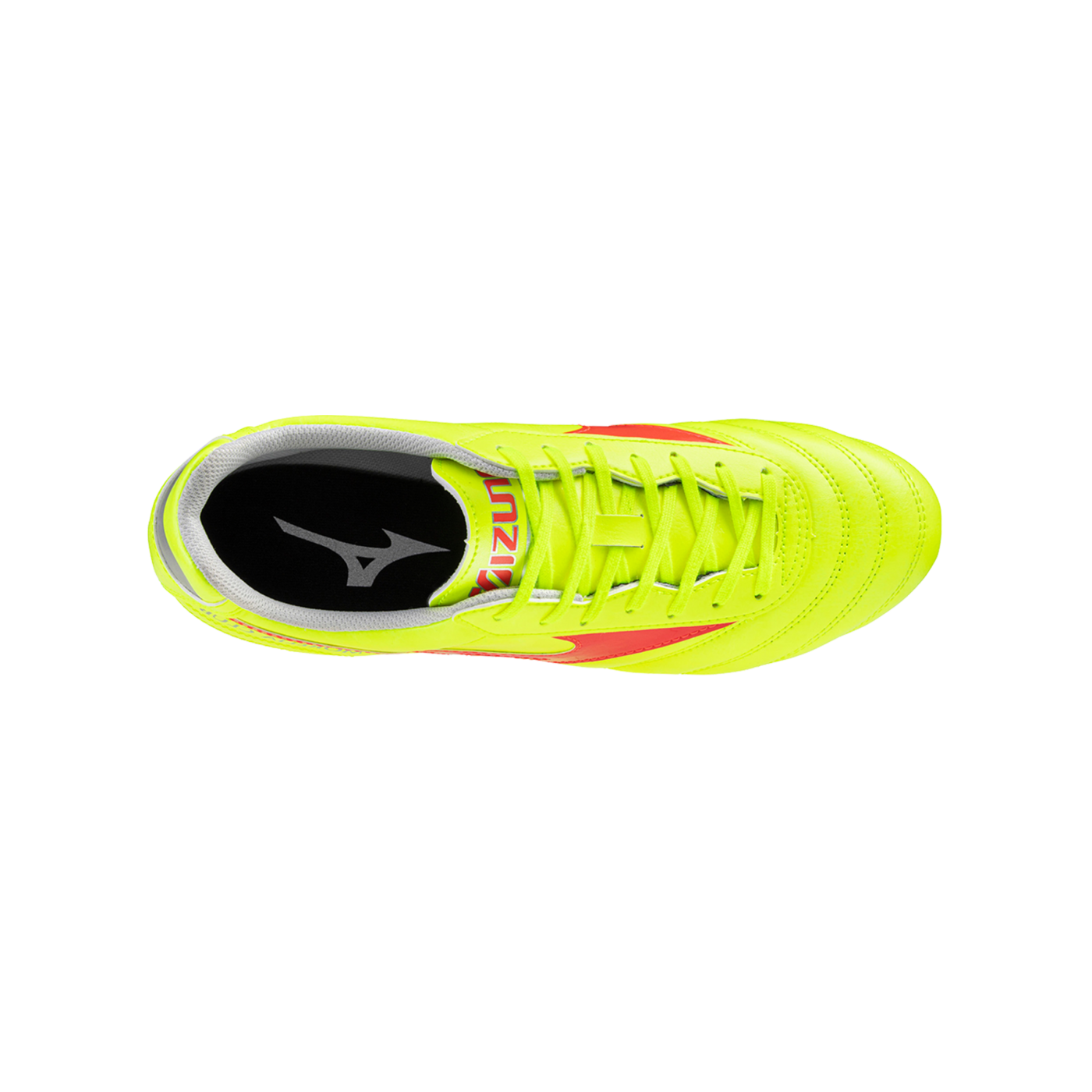 Mizuno Morelia II Club FG Dyna Gelb Rot Silber F45