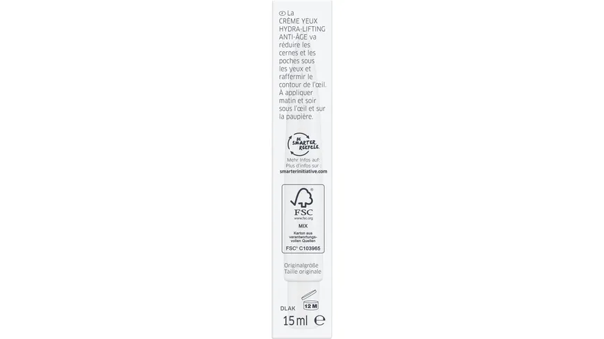 DIADERMINE Lift+ Augenpflege Hydra-Lifting Anti-Age Augencreme 15 ml 15 ml