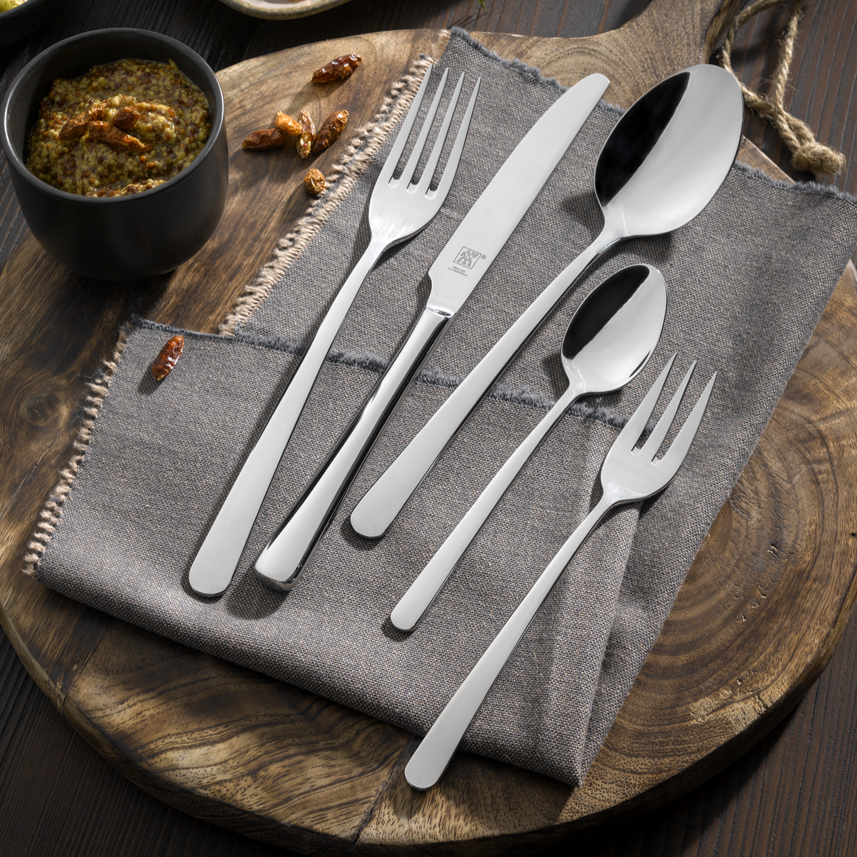 Zwilling 30-tlg Besteck-Set Brooklyn