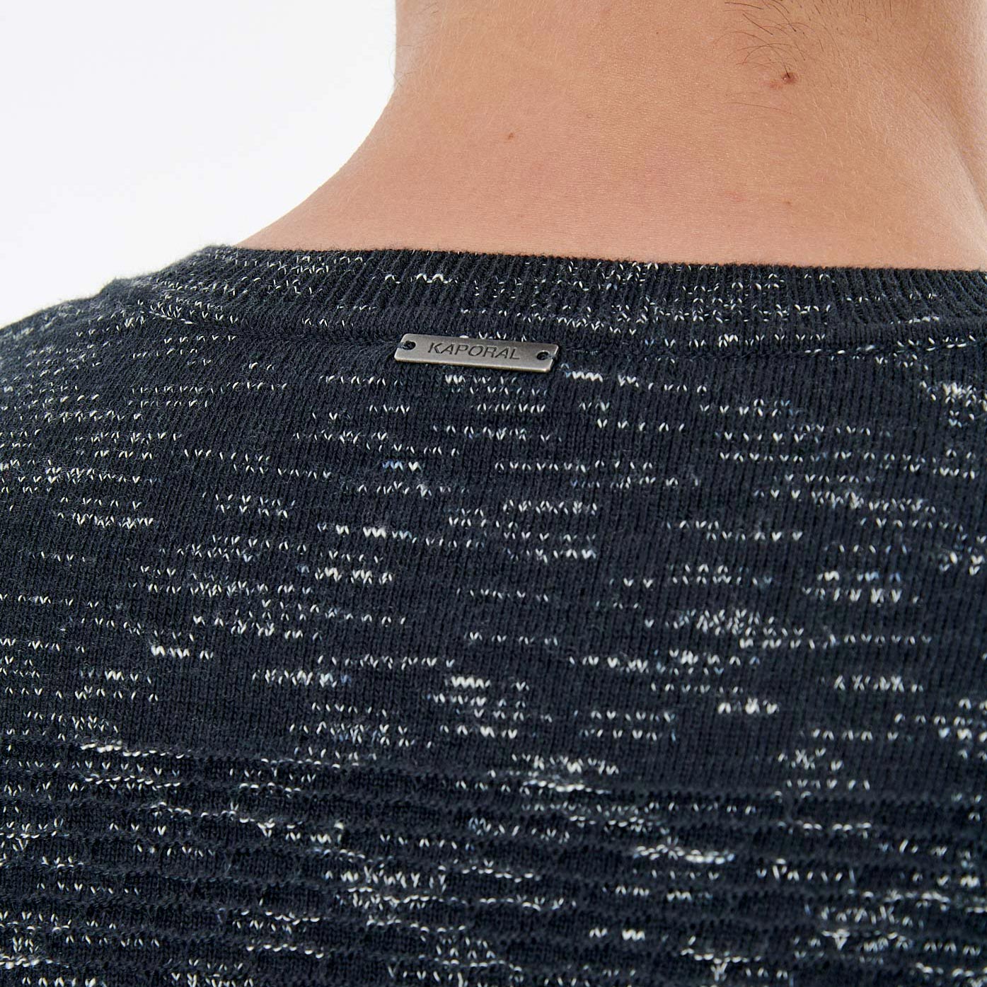 VIRGO  Pull bleu marine homme