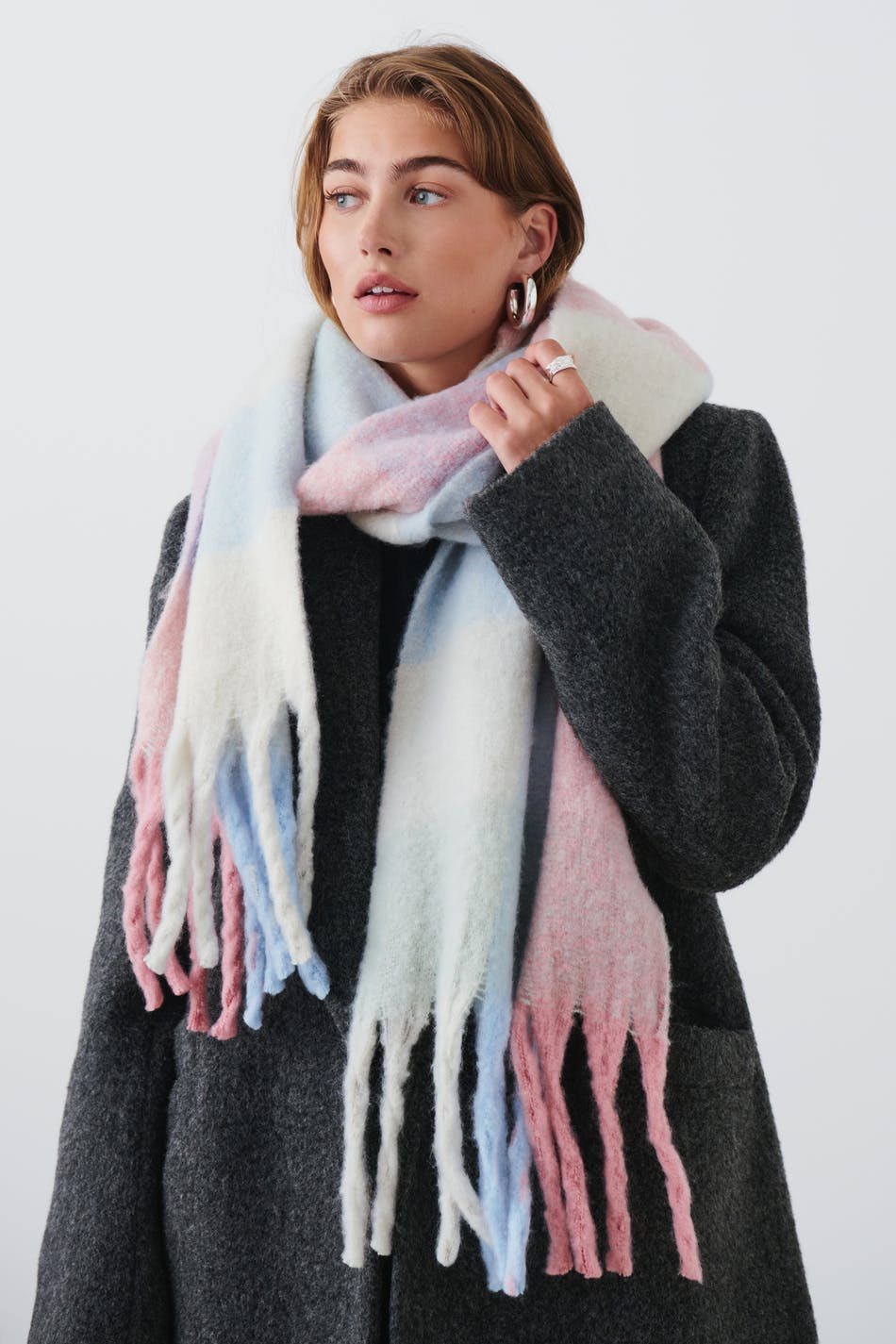 Soft chunky scarf