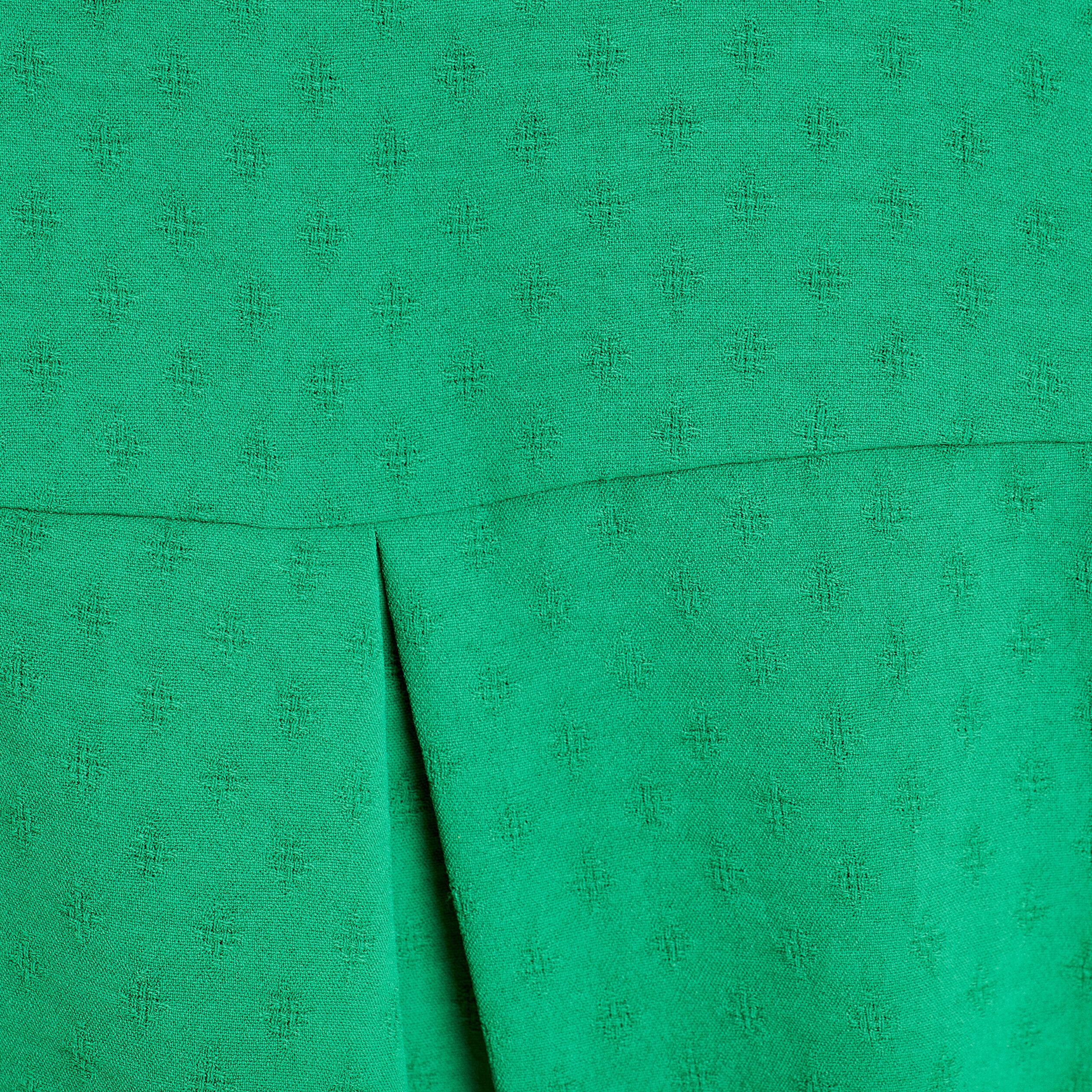 Chemise manches courtes vert femme | Cache Cache
