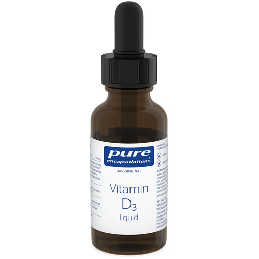 PURE ENCAPSULATIONS Vitamin D3 Liquid  22.5 ml  Liquidum