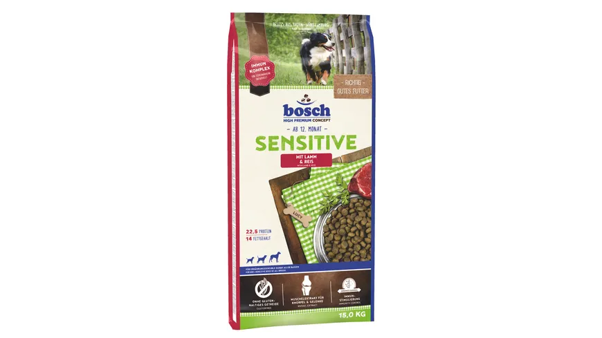 Bosch Dog Sensitive Hundetrockenfutter 15kg 15 kg