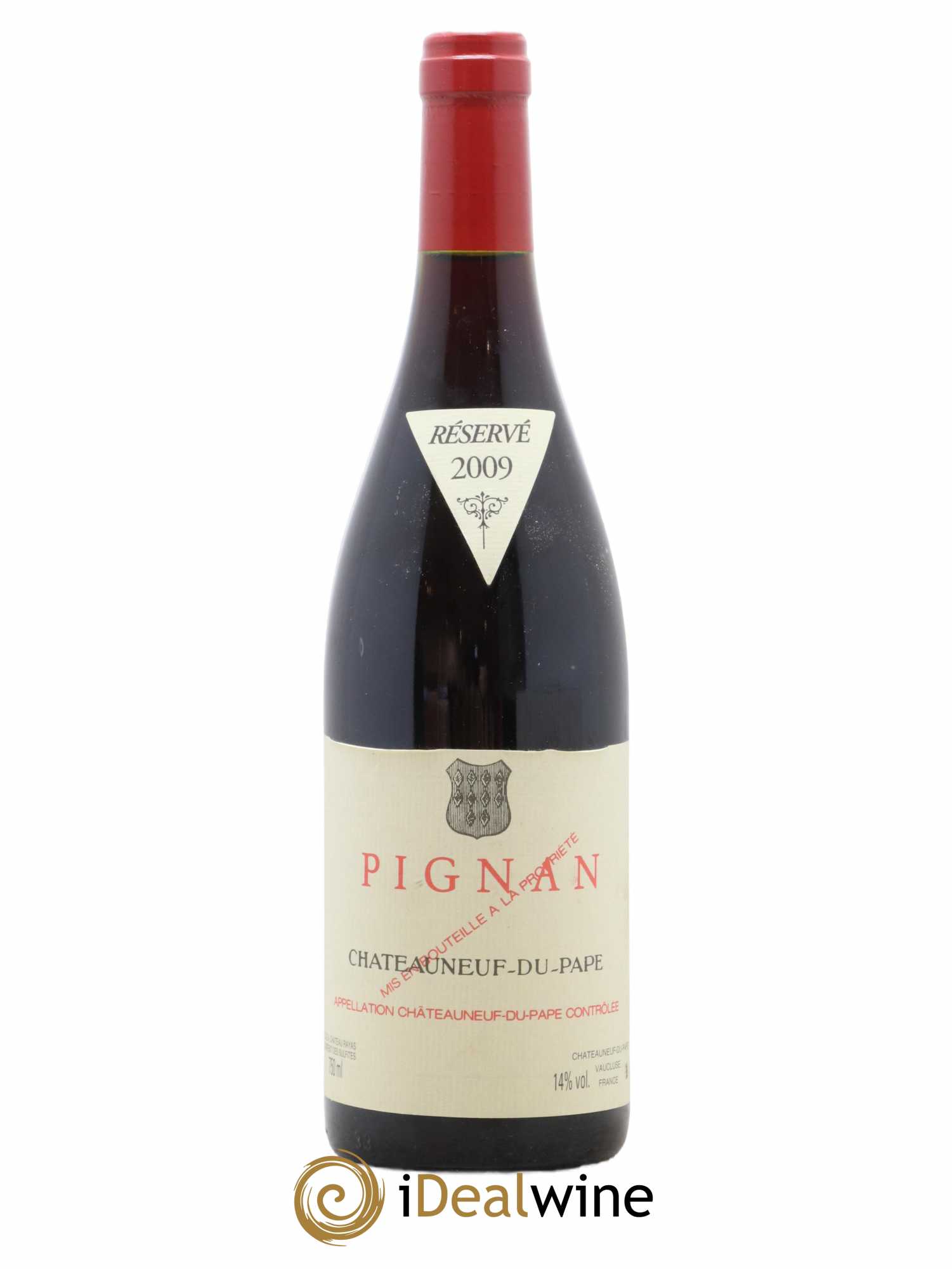 Châteauneuf-du-Pape Domaine de Pignan  2009 - Lot de 1 Bouteille