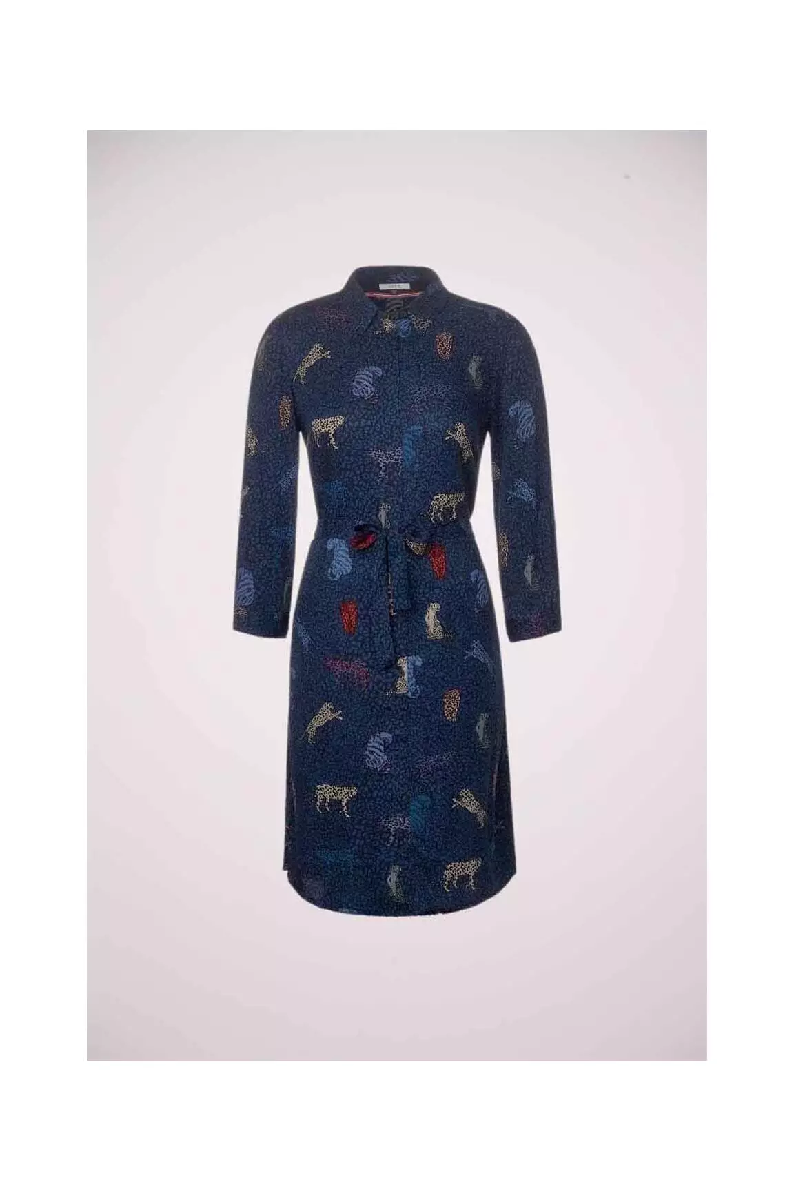 Cecil Robes Mi Longues Femme couleur bleu