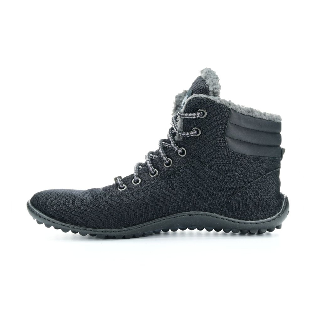 Leguano Kosmo Black Winterbarfußschuhe