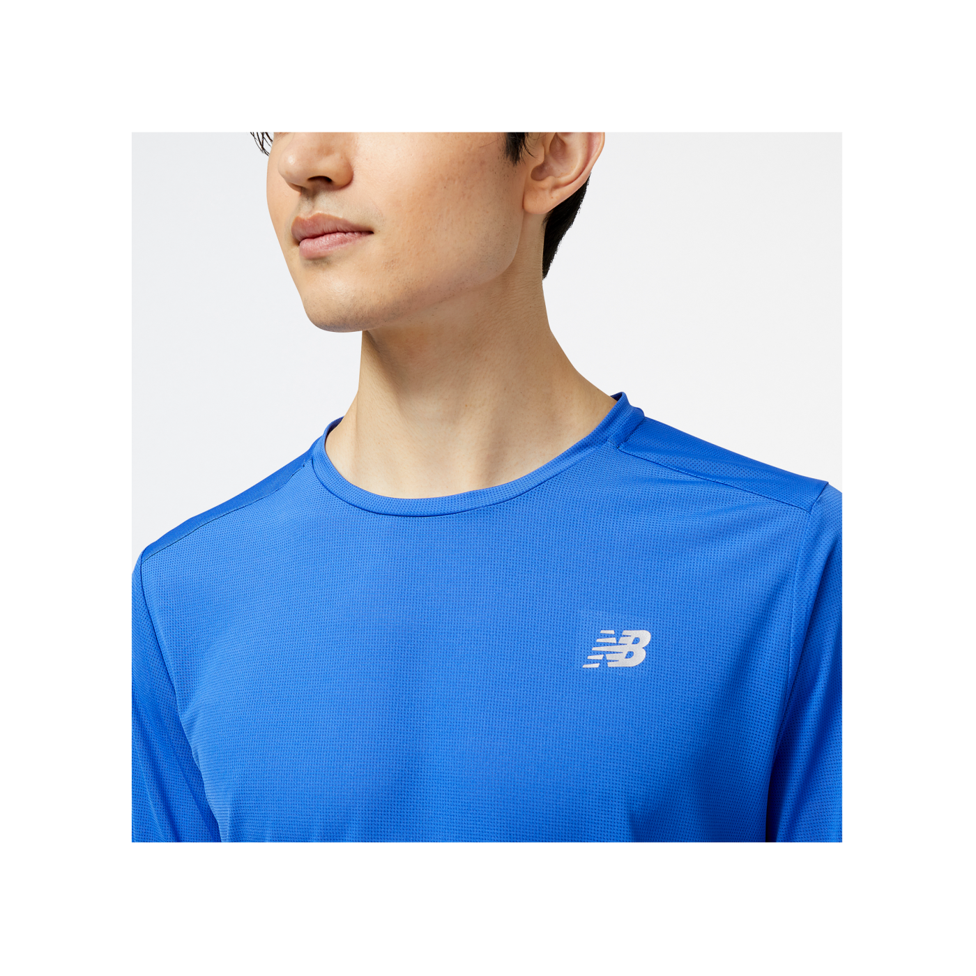 New Balance Accelerate Sweatshirt Blau F446