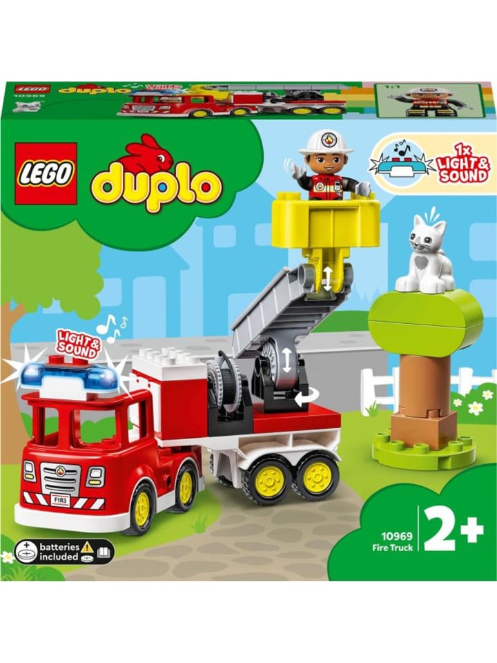 duplo LEGO® DUPLO Town 10969 Feuerwehrauto in Mehrfarbig ab 2 Jahre günstig kaufen onesize