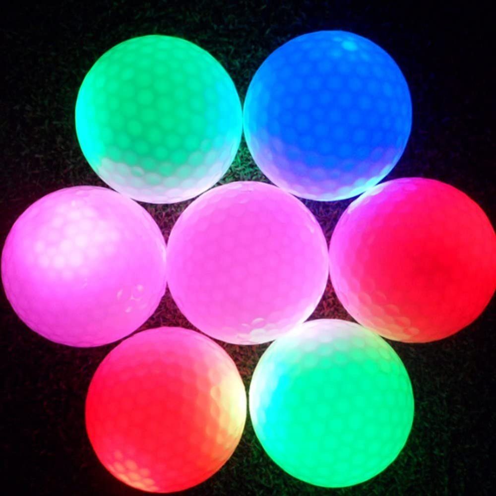 FeelGlad Golfball LED mit Beleuchtung, farbiger Blitz