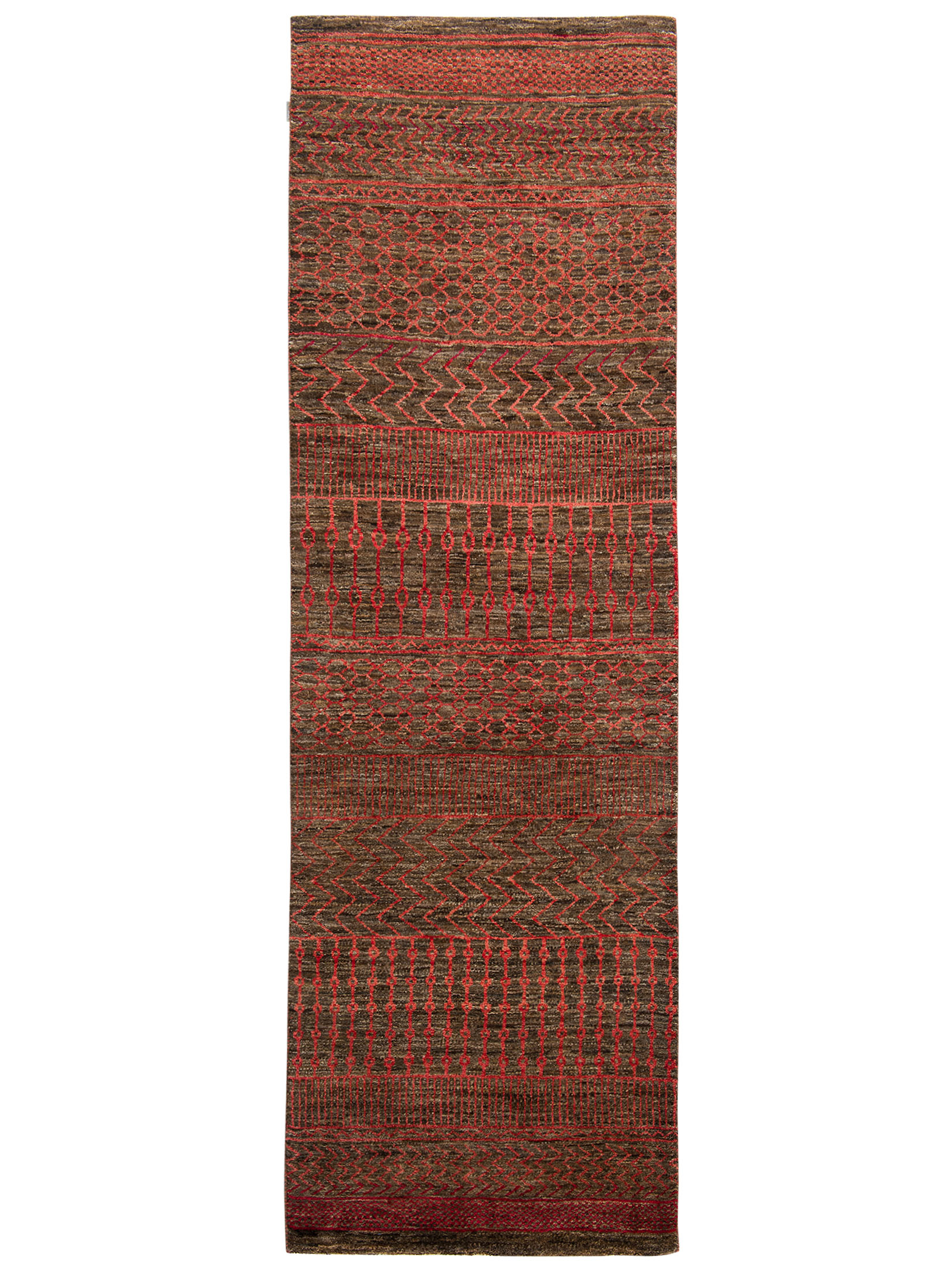 Contemporary Gabbeh ca. 79 x 255 cm, Unikat / Einzelstück