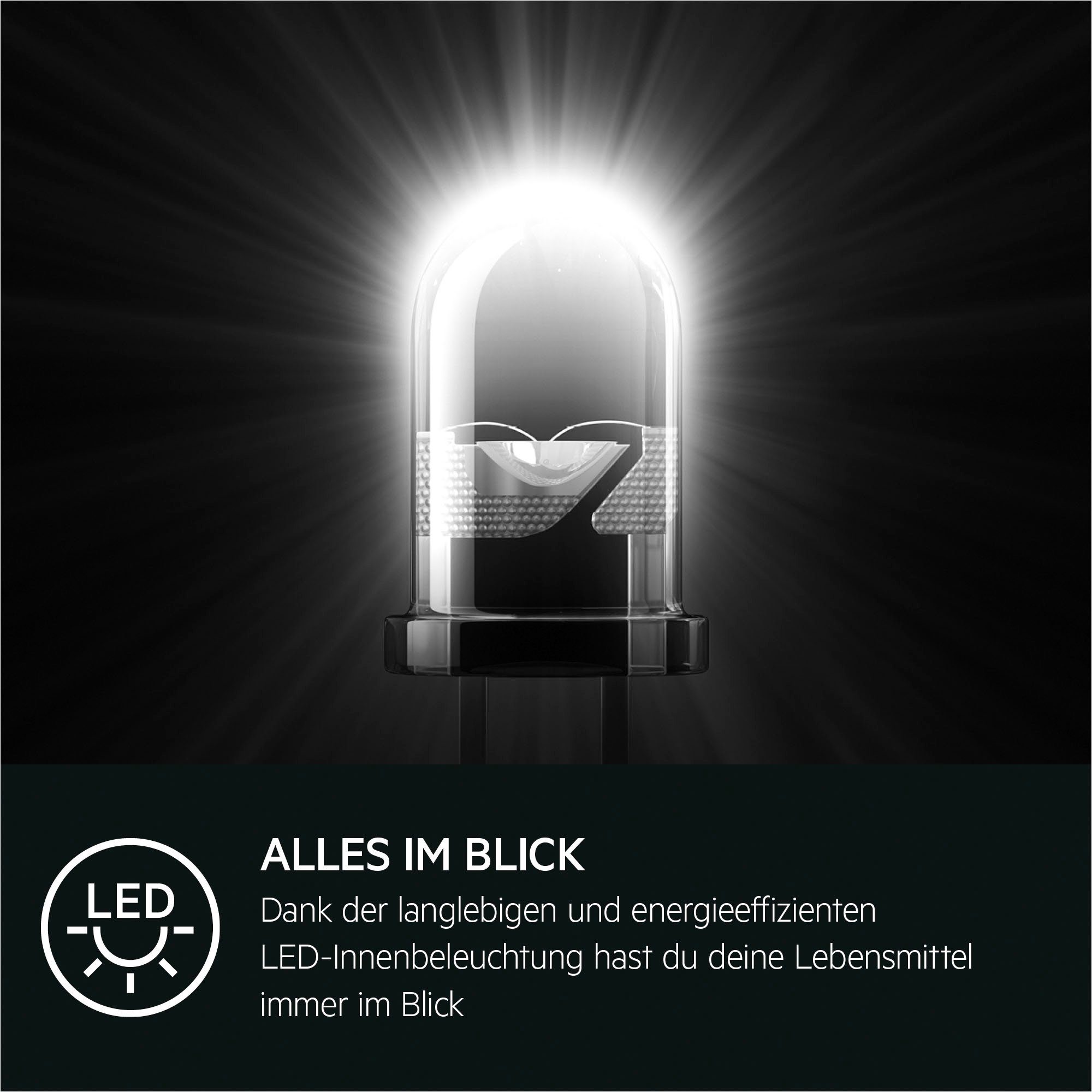 AEG Einbaukühlgefrierkombination OSC5S181ES 925503336, 177,2 cm hoch, 54,6 cm breit