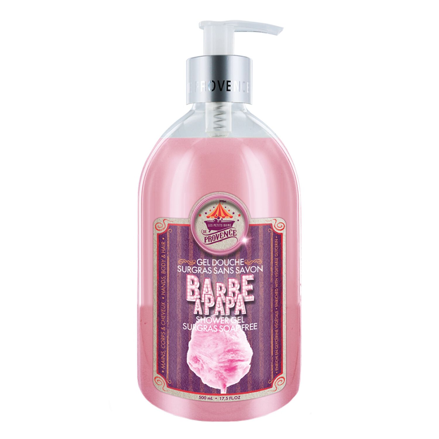 Les Petits Bains de Provence Gel Douche Fête Foraine Barbe à Papa