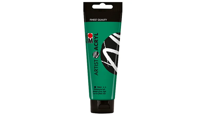 Marabu Artist Acryl, Phthalogrün hell 964, 120 ml 120 ml
