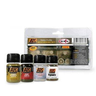 AK Heavy Muddy Weathering Set