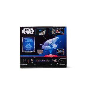 Star Wars Micro Galaxy Squadron Fahrzeug mit Figuren - Boba Fett`s Starship