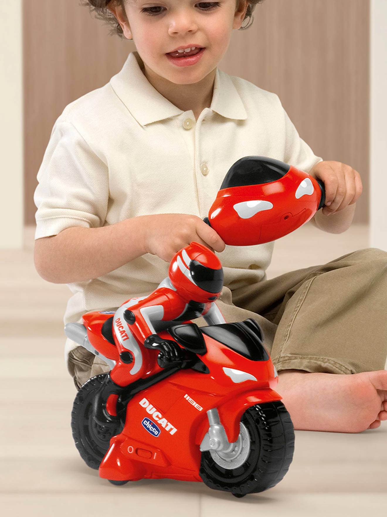 Moto Ducati 1198 Chicco rouge