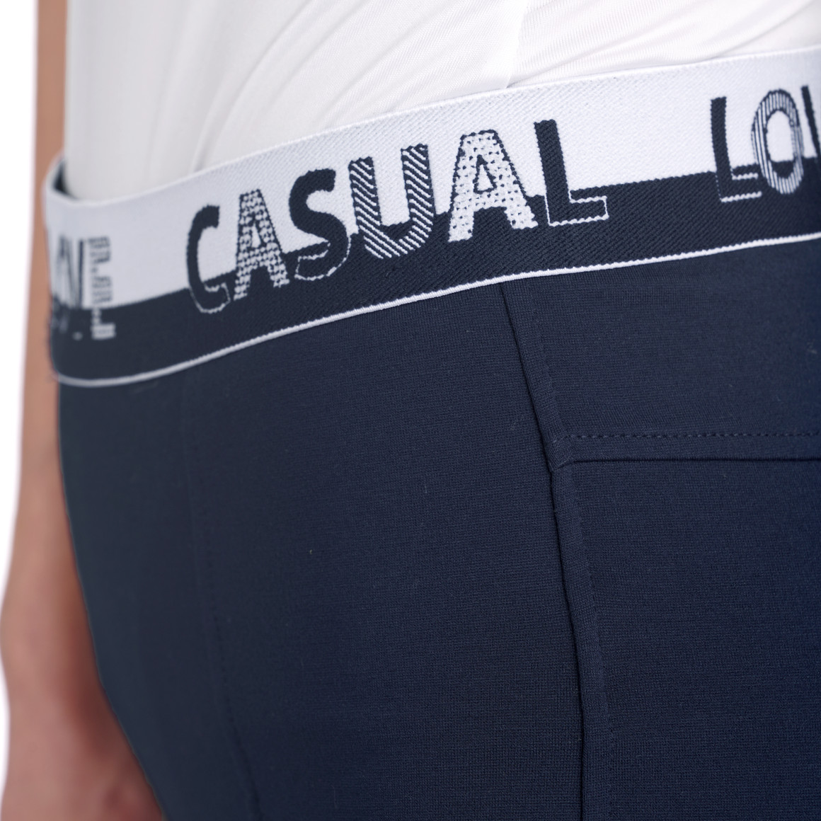 Damen Leggings mit Schriftzug auf dem Bund