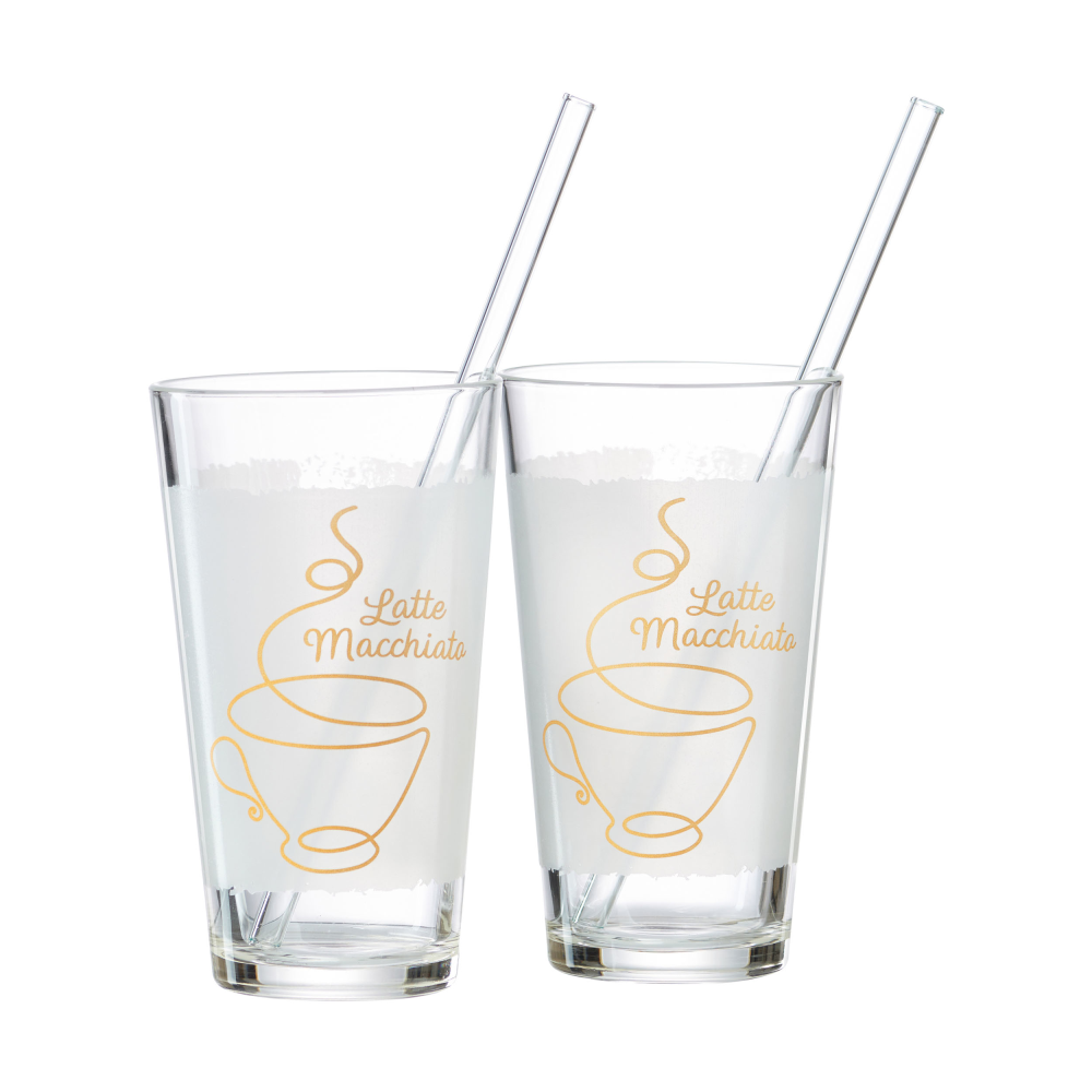 Latte Macchiatogläser-Set Coffee