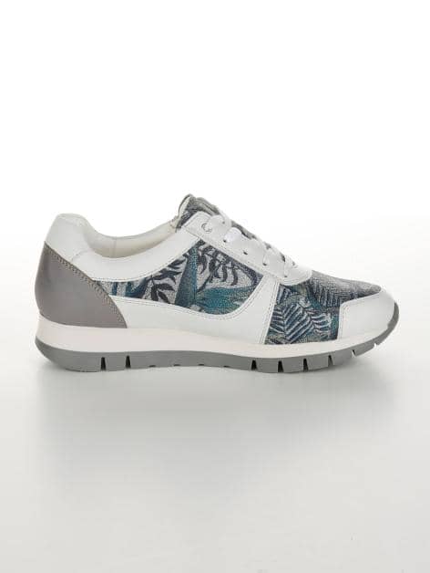 Schnürschuh mit seitlichem Reißverschluss