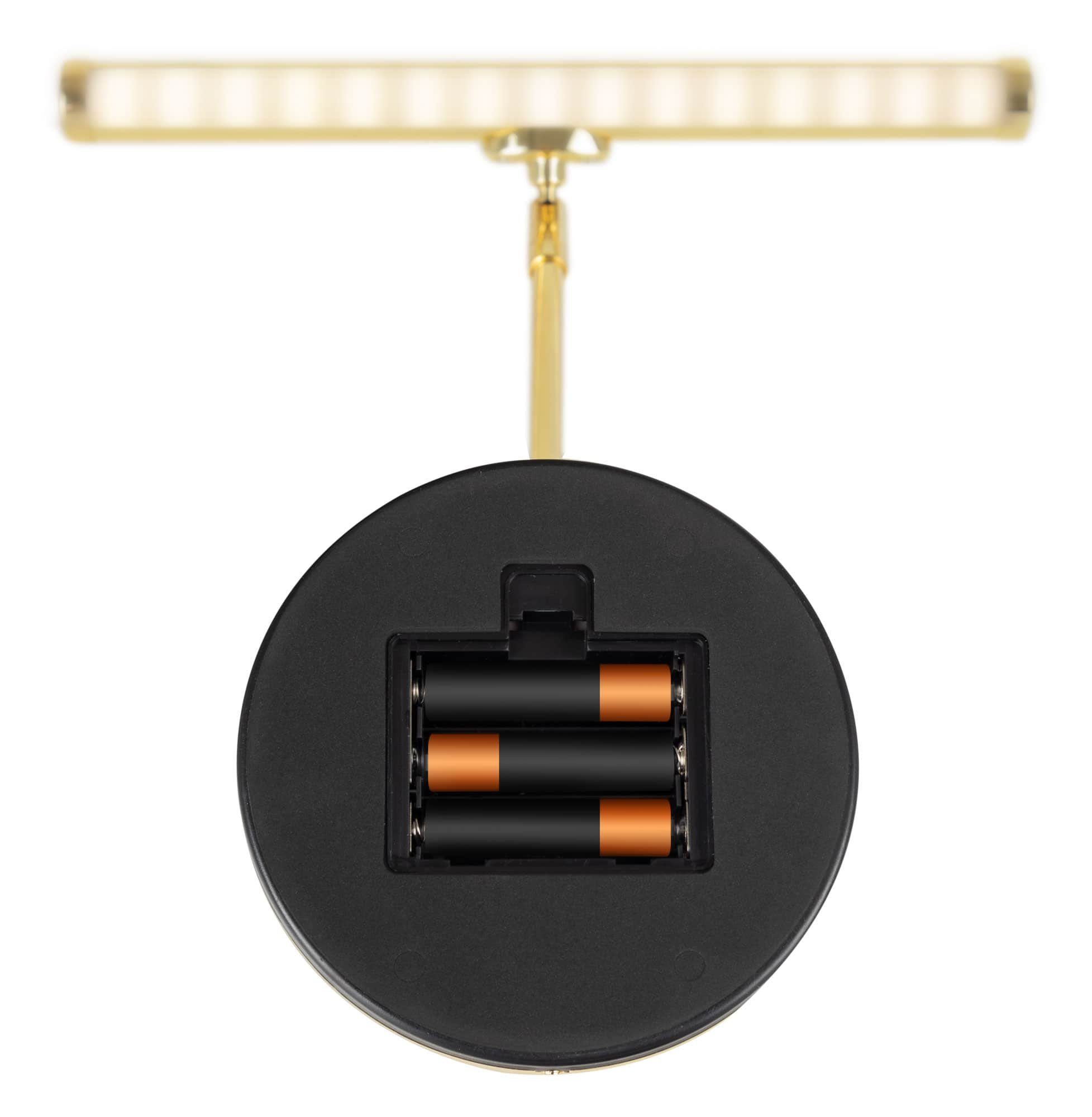 Showlite Digitalpiano PL-1WW LED Klavierleuchte, Klavierlampe mit 15 LEDs - warmweißes Licht in 2 Stufen