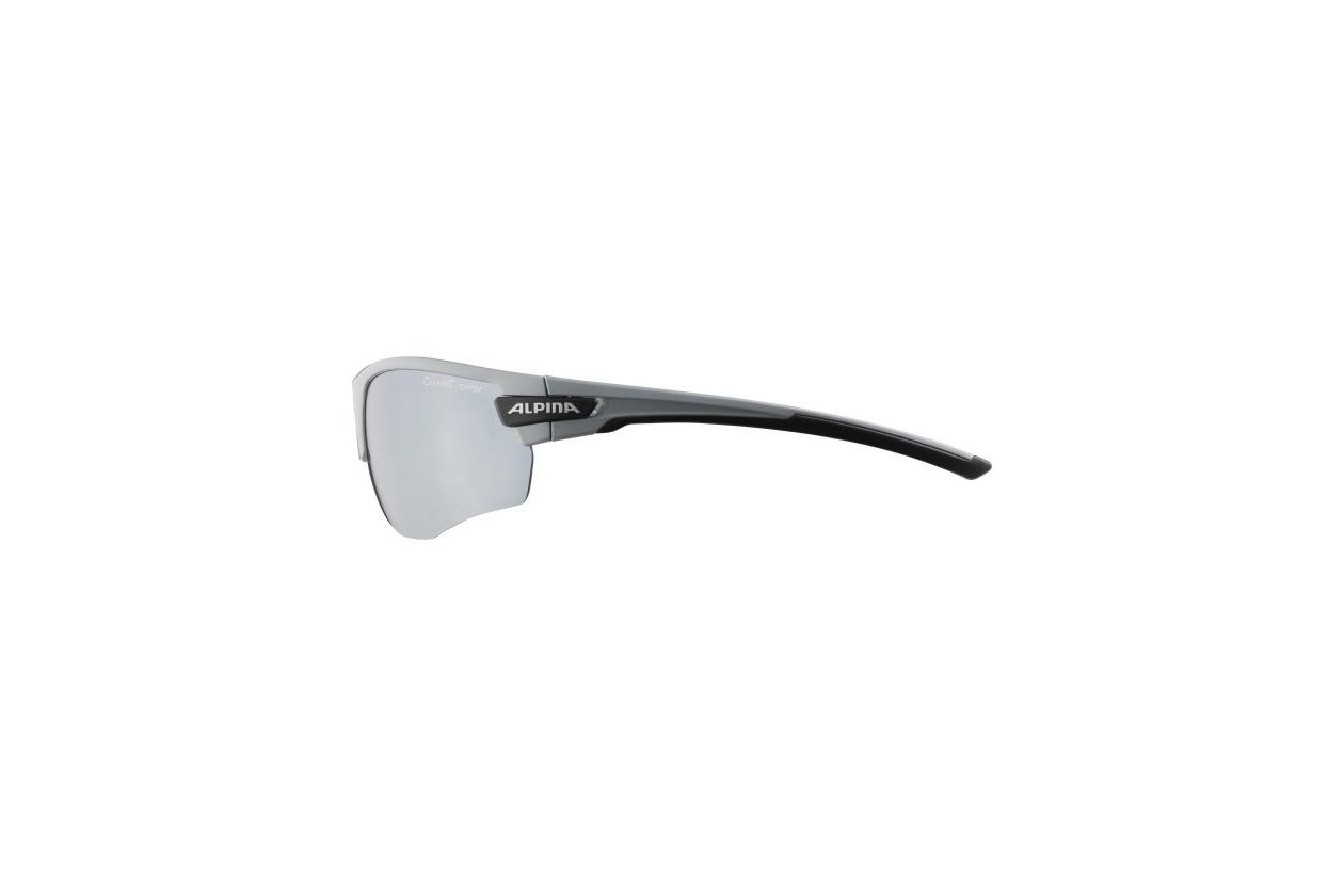 Alpina Tri-Scray 2.0 HR grey matt  / black-clear-orange mirror