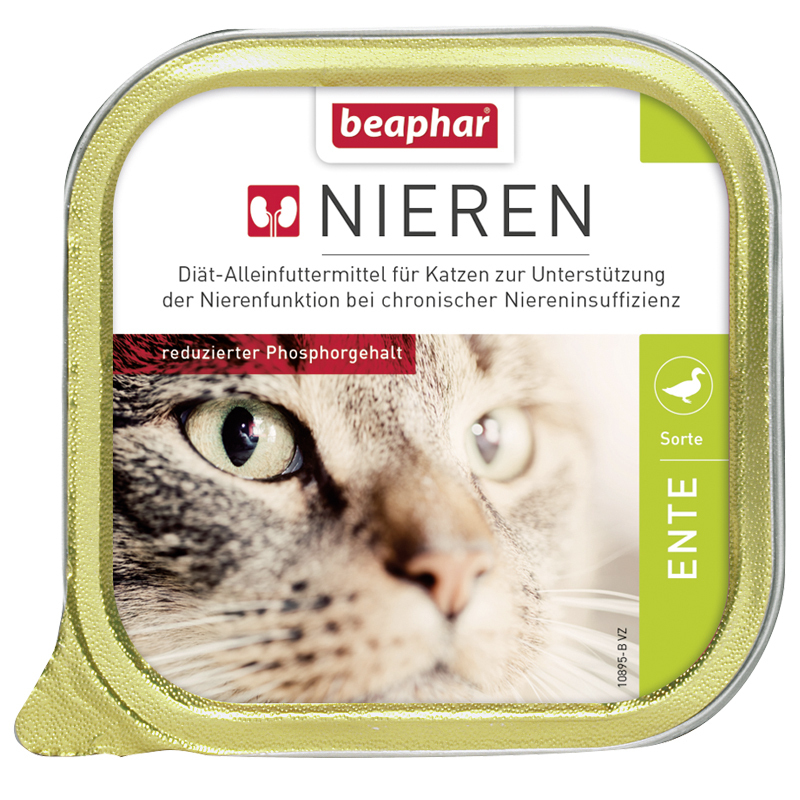 Beaphar Nierendiät Beaphar Nierendiät 16x100g Ente