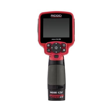 Cameră de inspecție Ridgid 55903 Model CA-350, inclusiv card SD de 8 GB