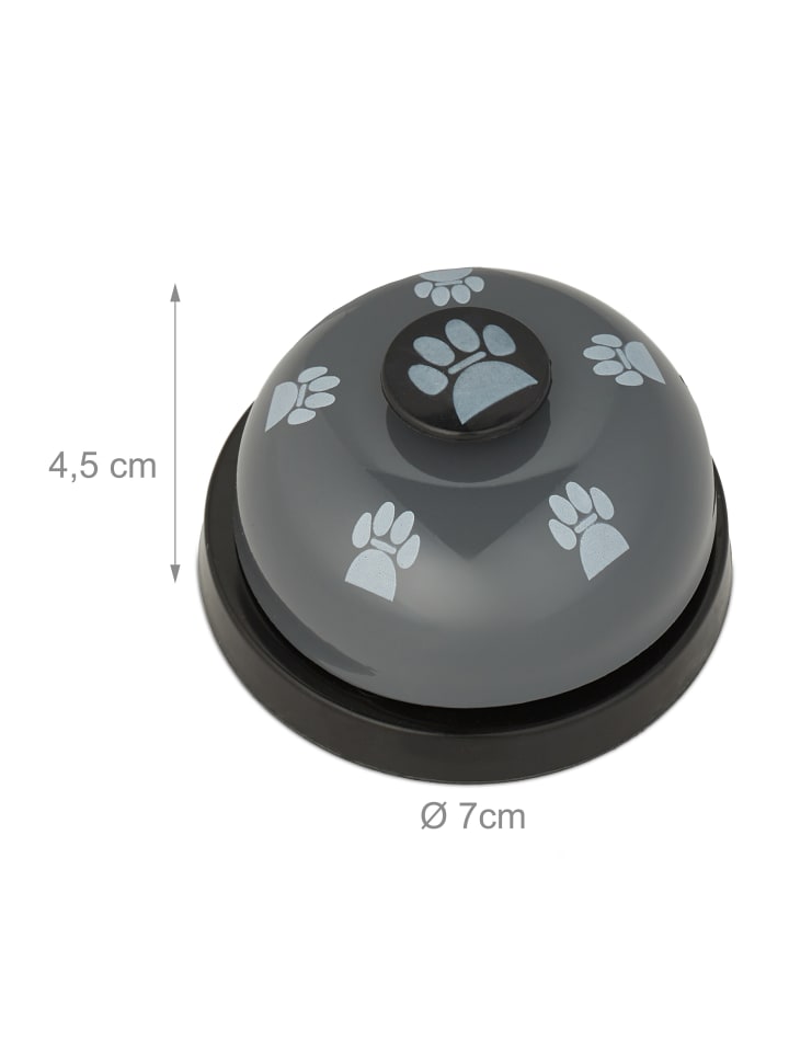 relaxdays 4 x Haustier Trainingsglocke in Bunt - (H)4,5 x Ø 7 cm günstig kaufen onesize