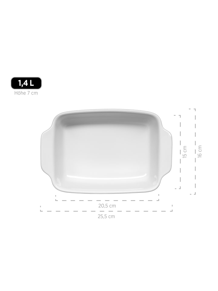 Mäser Auflaufform-Set, Keramik KITCHEN TIME in Grün günstig kaufen onesize